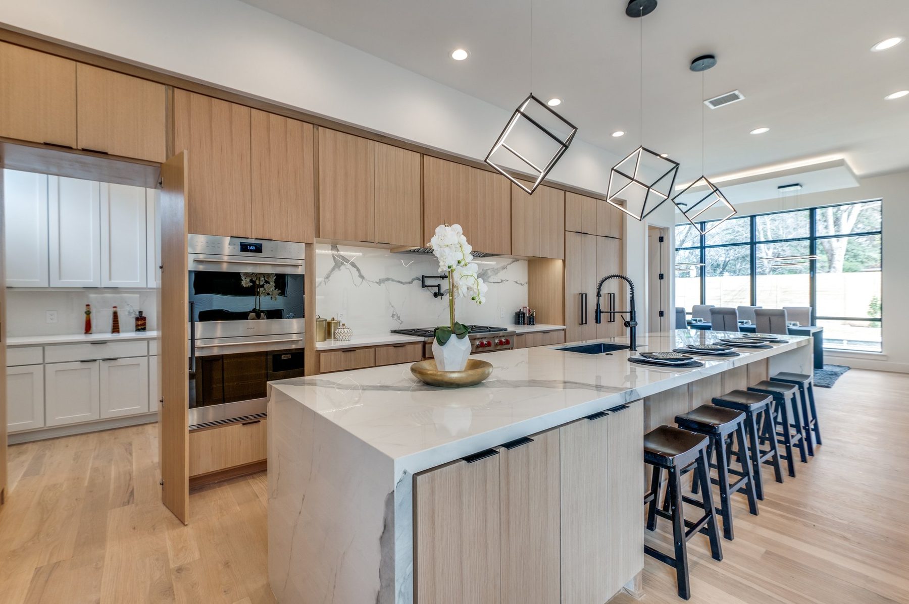 Kitchen and butler's pantry